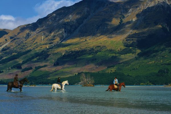what to do in queenstown new zealand - horse riding amidst nature