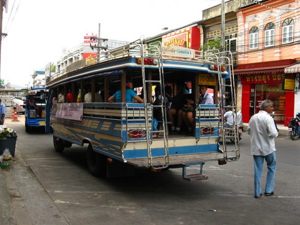 Phuket bus - public transportation
