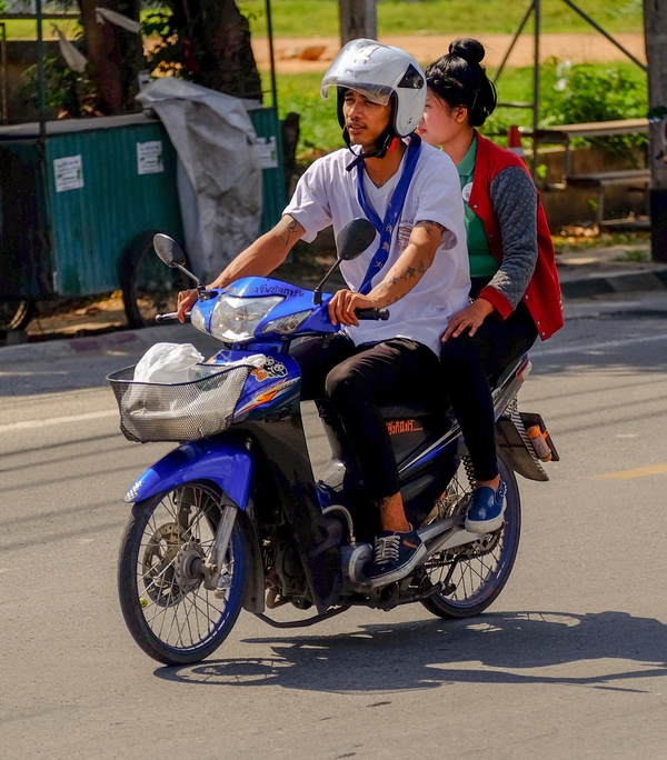 samui transport - motorbike taxi